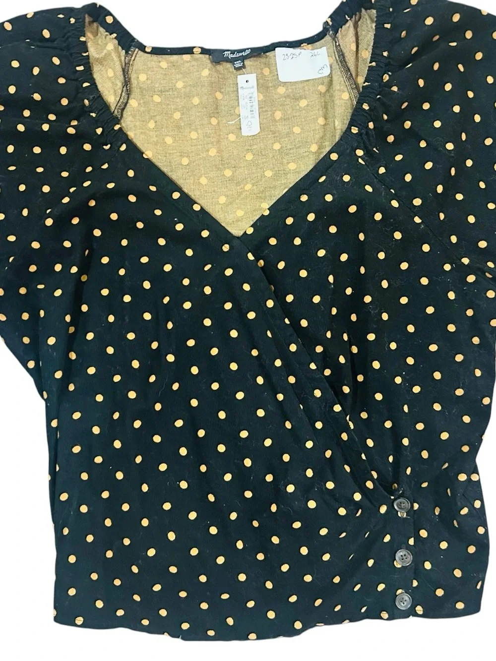 Madewell corduroy puff